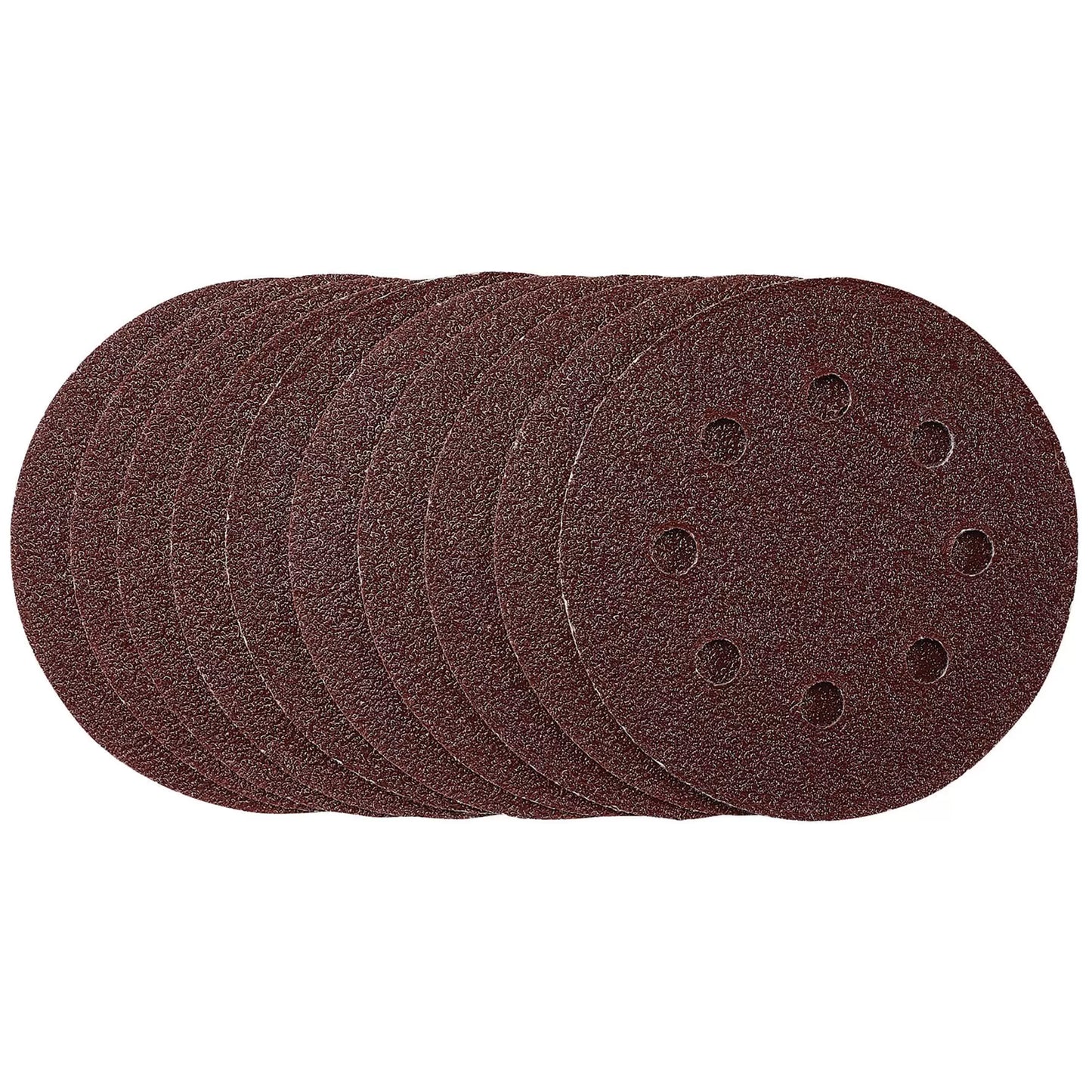 Draper Tools - 53498 - Sanding Discs, 115mm, 40 Grit, Hook & Loop (Pack of 10)