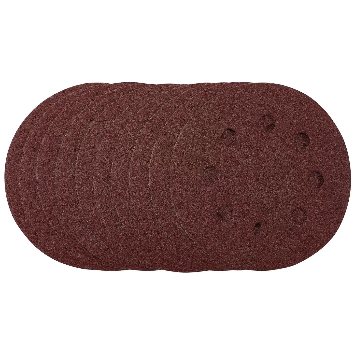 Draper Tools - 53500 - Sanding Discs, 115mm, 120 Grit, Hook & Loop (Pack of 10)