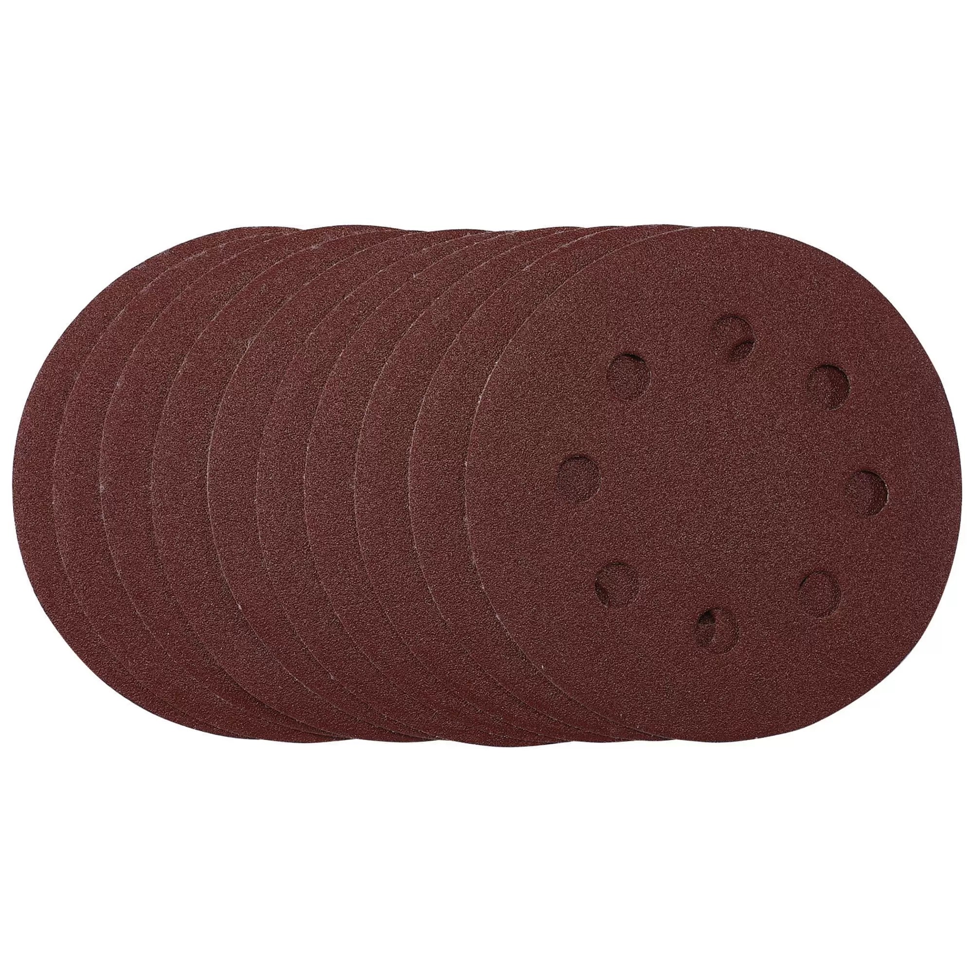 Draper Tools - 53500 - Sanding Discs, 115mm, 120 Grit, Hook & Loop (Pack of 10)