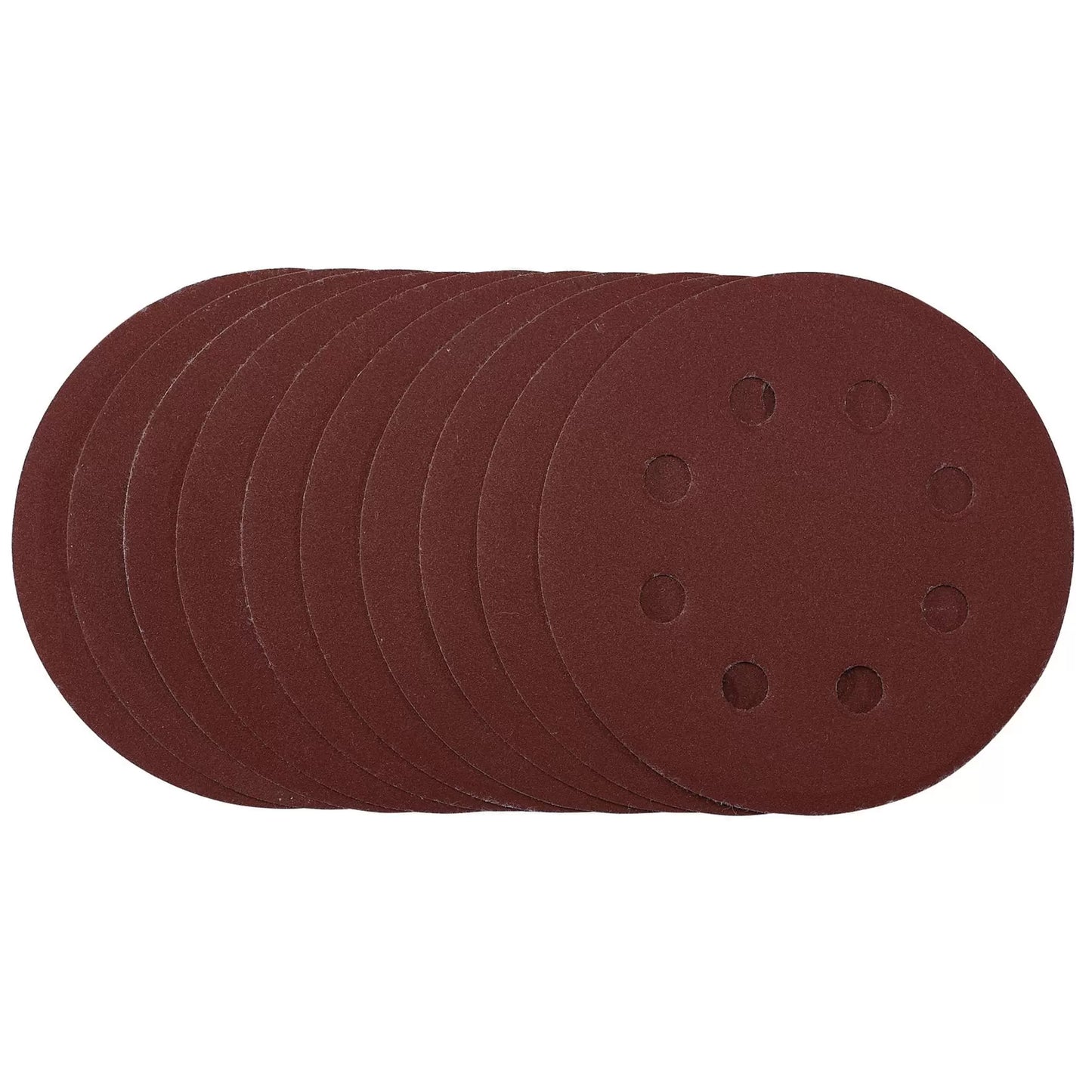 Draper Tools - 53501 - Sanding Discs, 115mm, 240 Grit, Hook & Loop (Pack of 10)