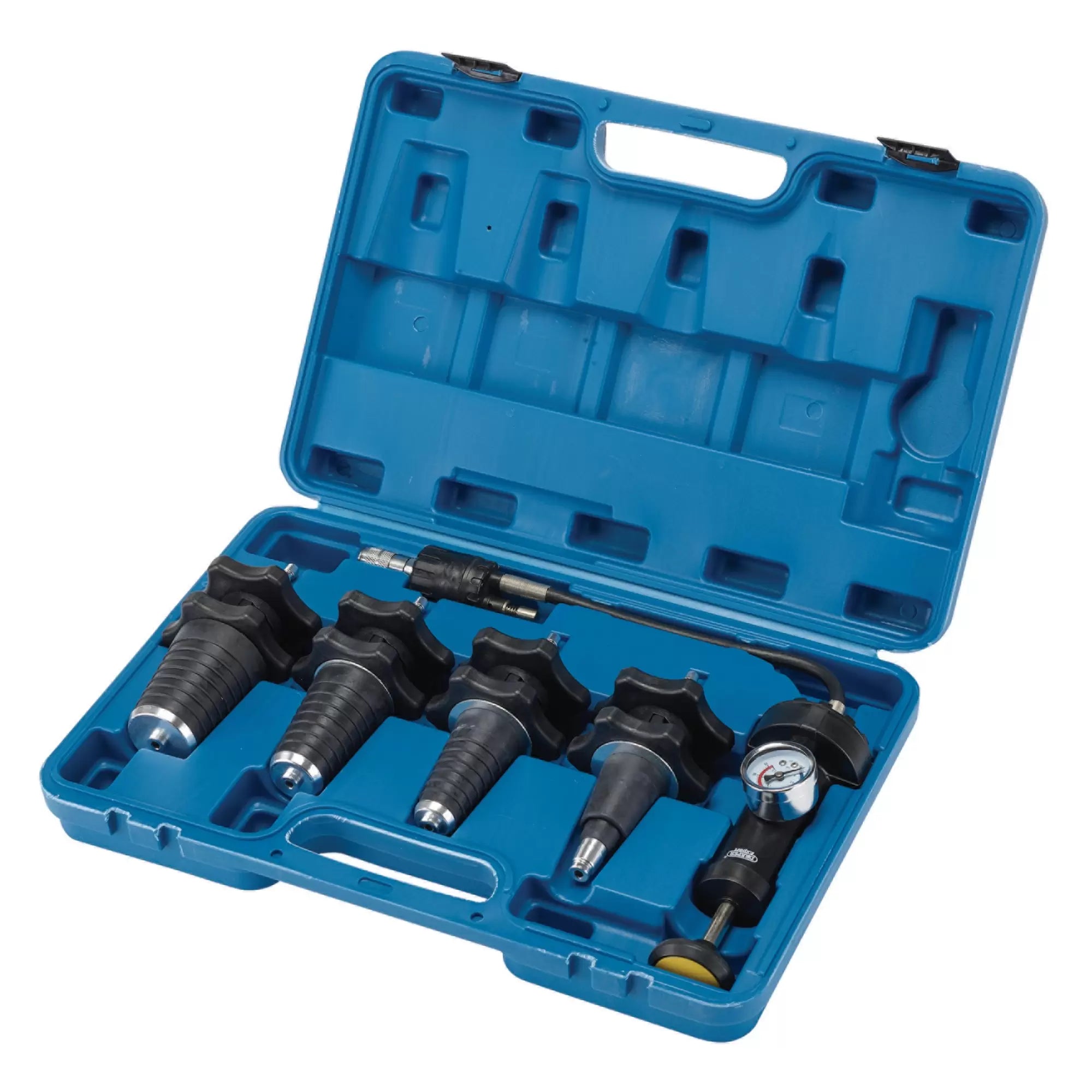 Draper Tools - 53591 - Draper Expert Universal Cooling System Pressure Test Kit (5 Piece)