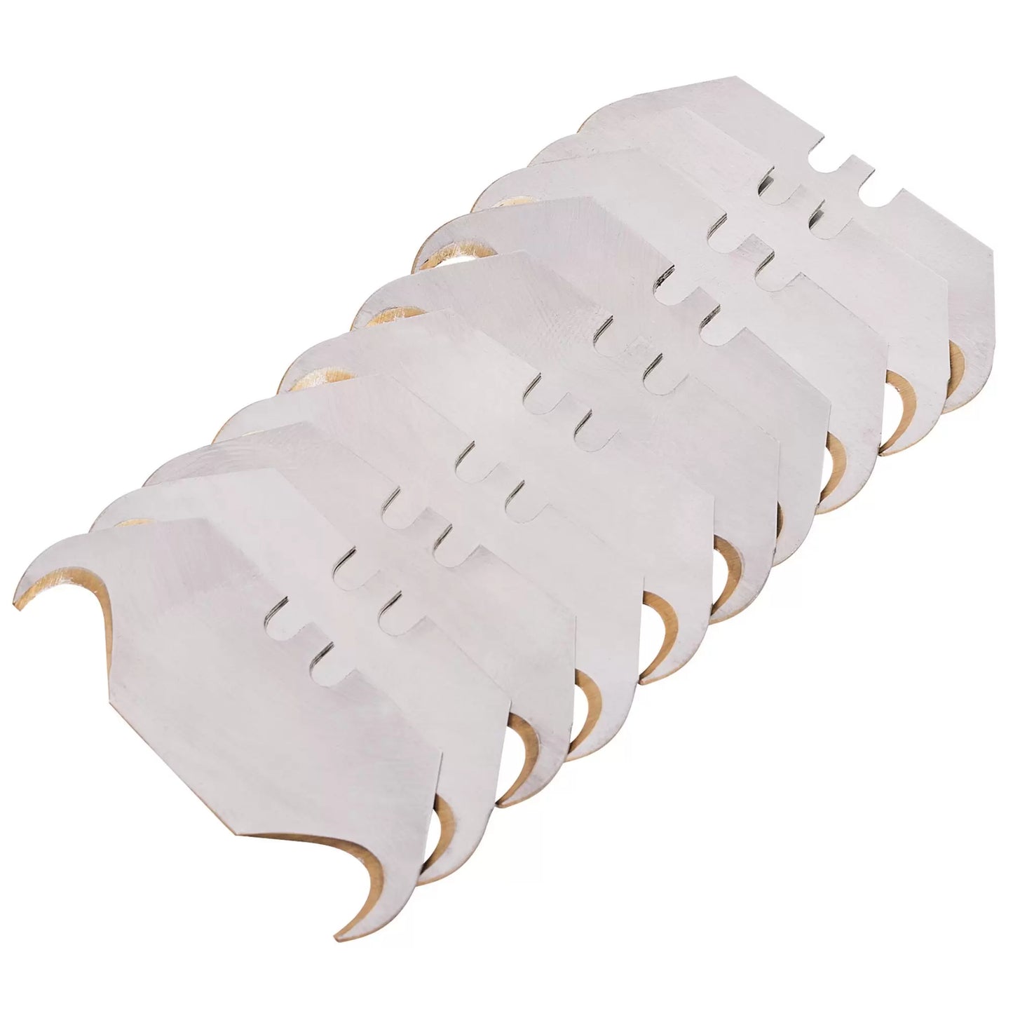 Draper Tools - 54225 - Draper Expert Two Notch Hooked Trimming Knife Blades (Pack of 10)