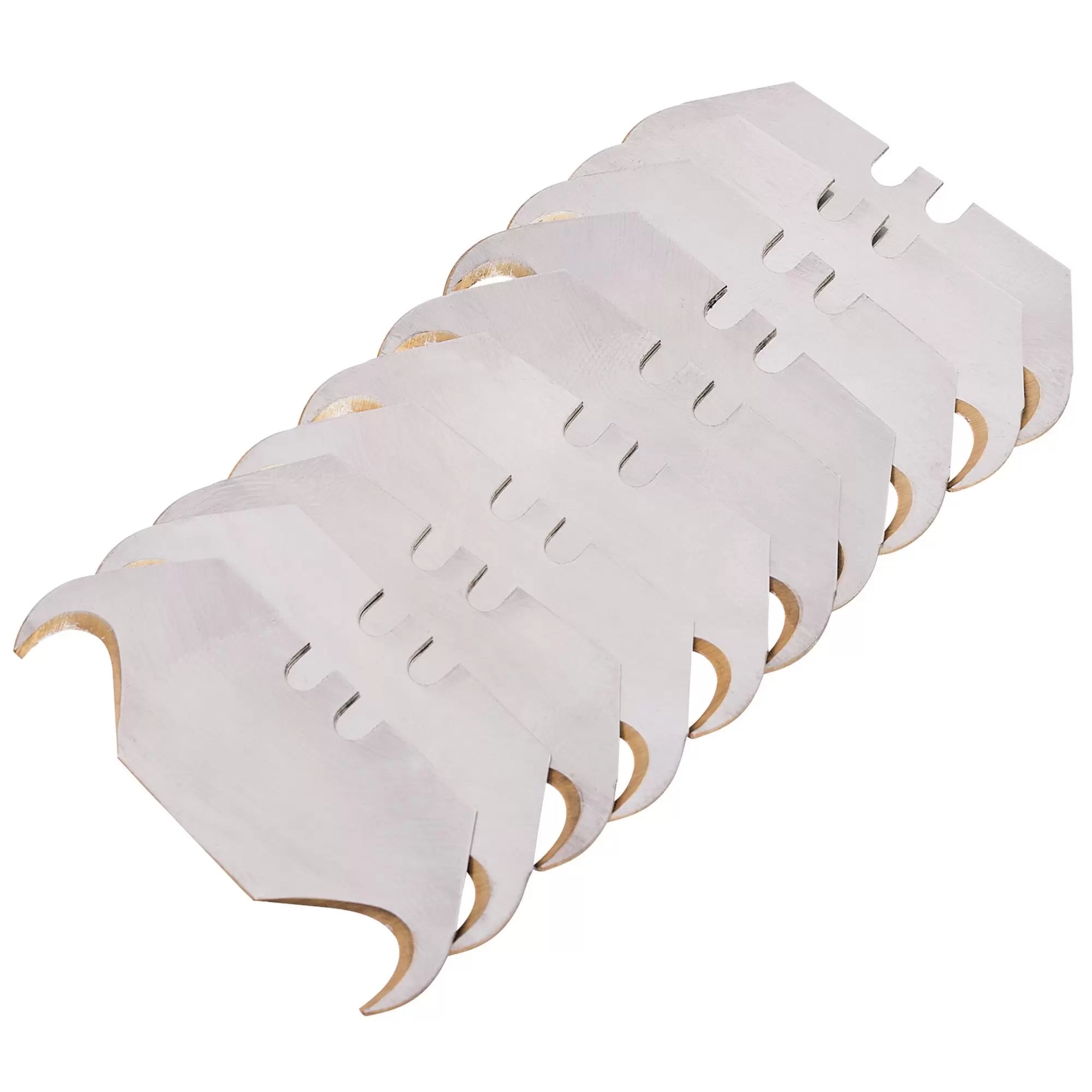 Draper Tools - 54225 - Draper Expert Two Notch Hooked Trimming Knife Blades (Pack of 10)