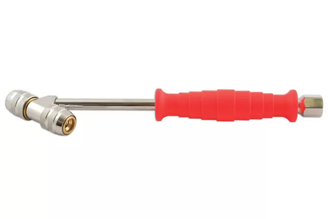 Laser - 5441 - Tyre Valve Connector Twin Head Clip On Valve - Closed