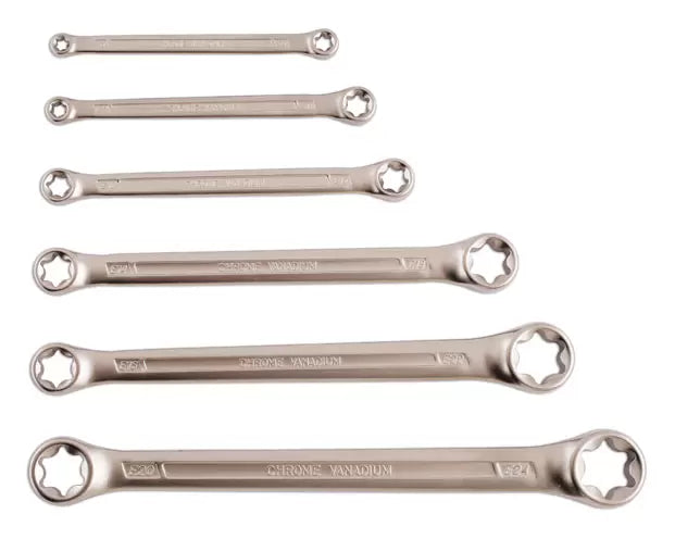 Laser - 5452 - Star Ring Spanner Set 6pc