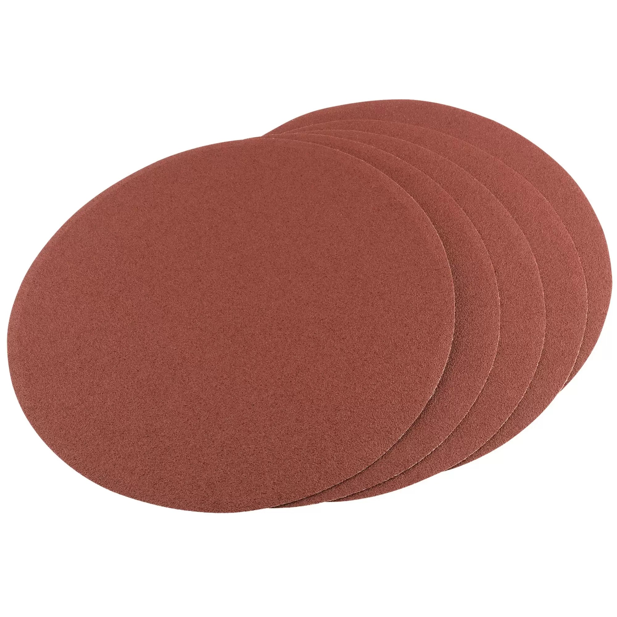 Draper Tools - 54667 - Self-Adhesive Aluminium Oxide Sanding Discs, 200mm, 80 Grit (Pack of 5)