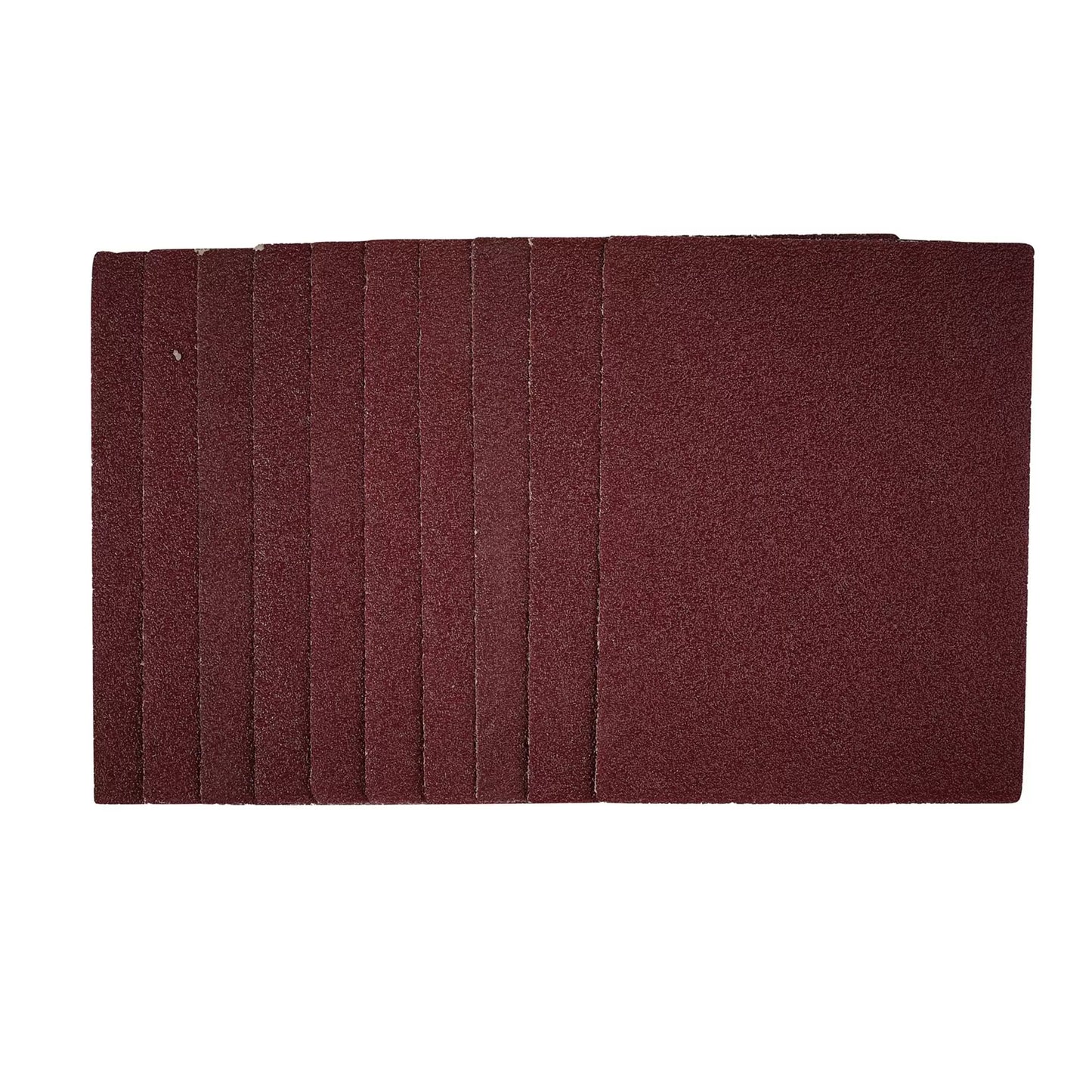 Draper Tools - 54716 - 1/4 Sanding Sheets, 115 x 150mm, 40 Grit (Pack of 10)