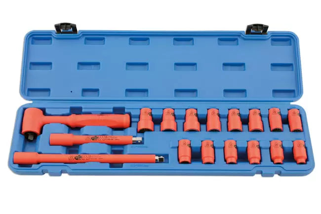 Laser - 5483 - Insulated Socket Set 3/8"D 17pc