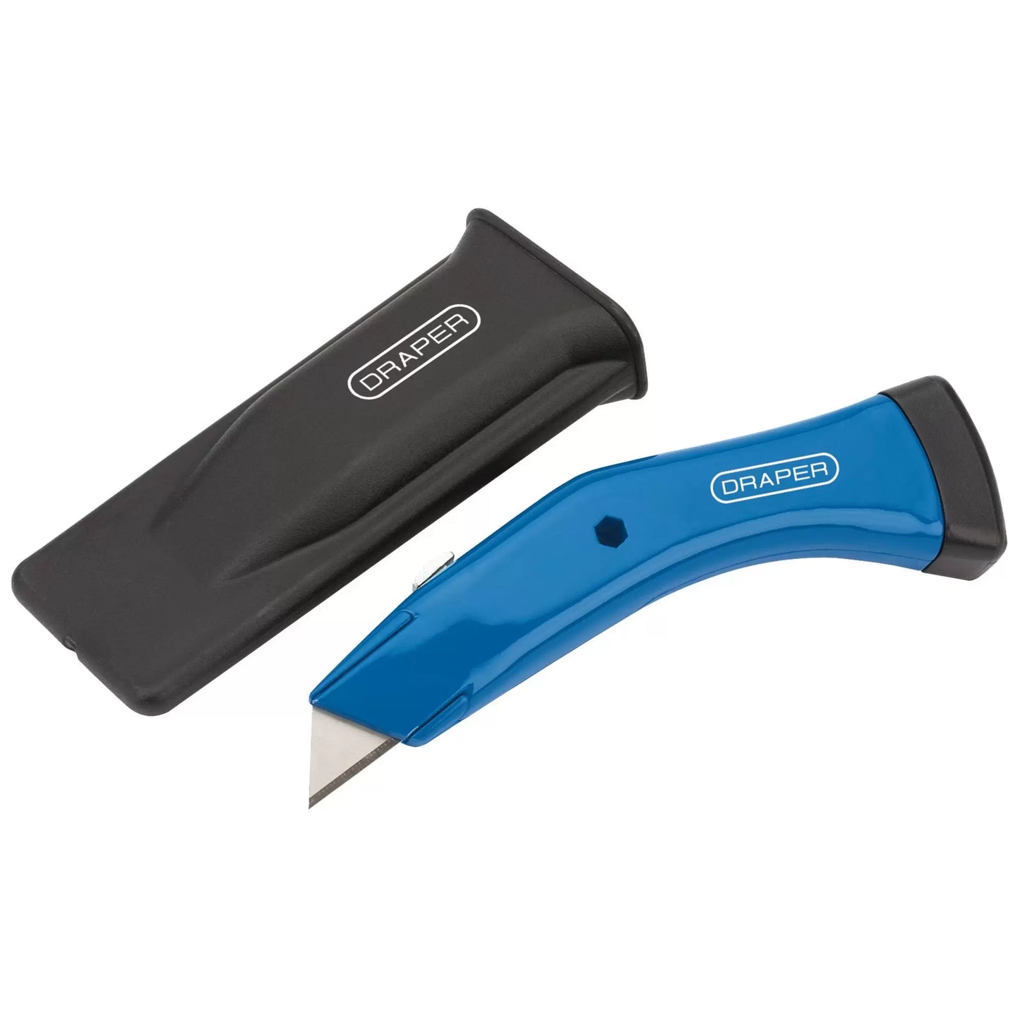 Draper Tools - 55059 - Heavy Duty Retractable Trimming Knife with Quick Change Blade Facility
