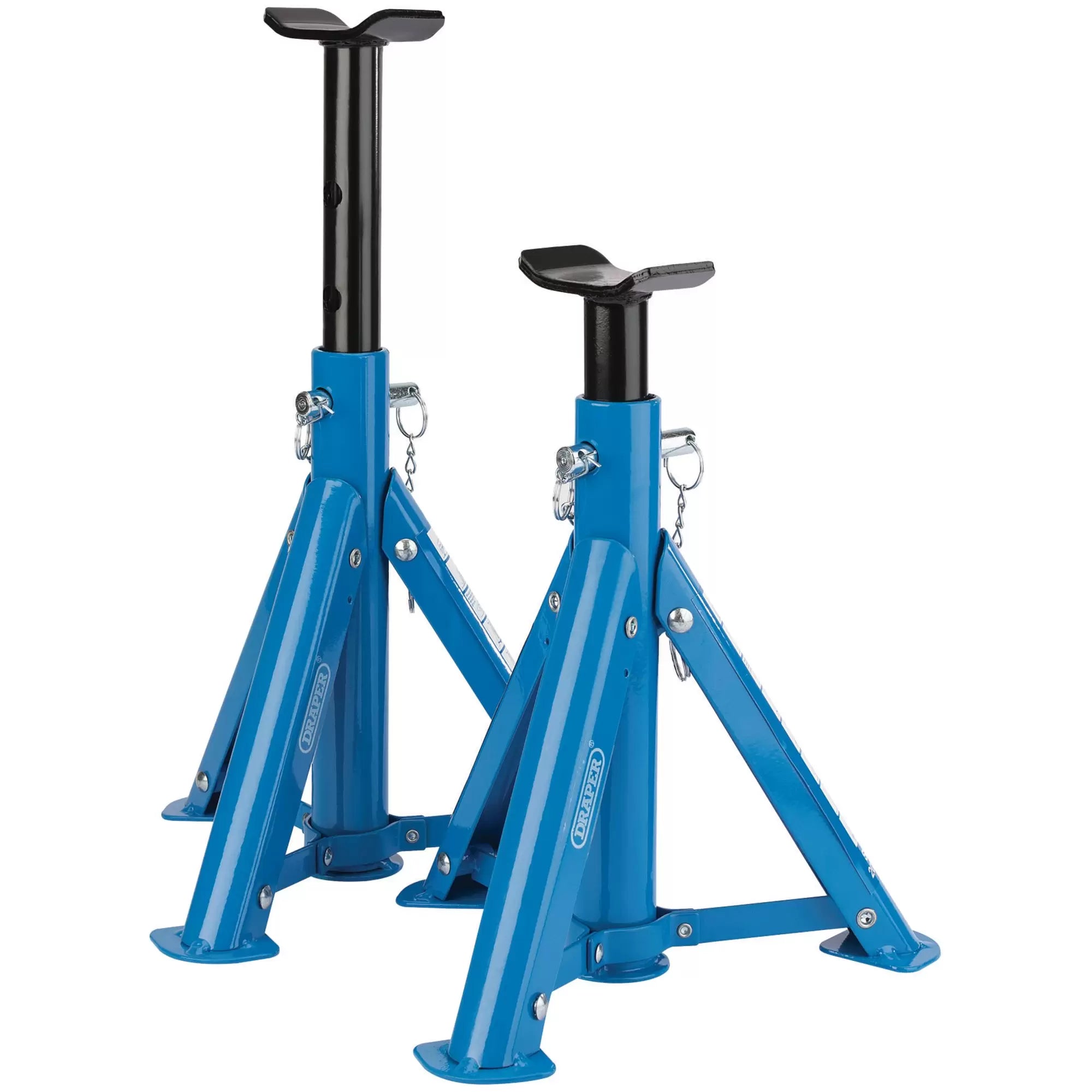 Draper Tools - 55319 - Folding Axle Stands, 2 Tonne (Pair)