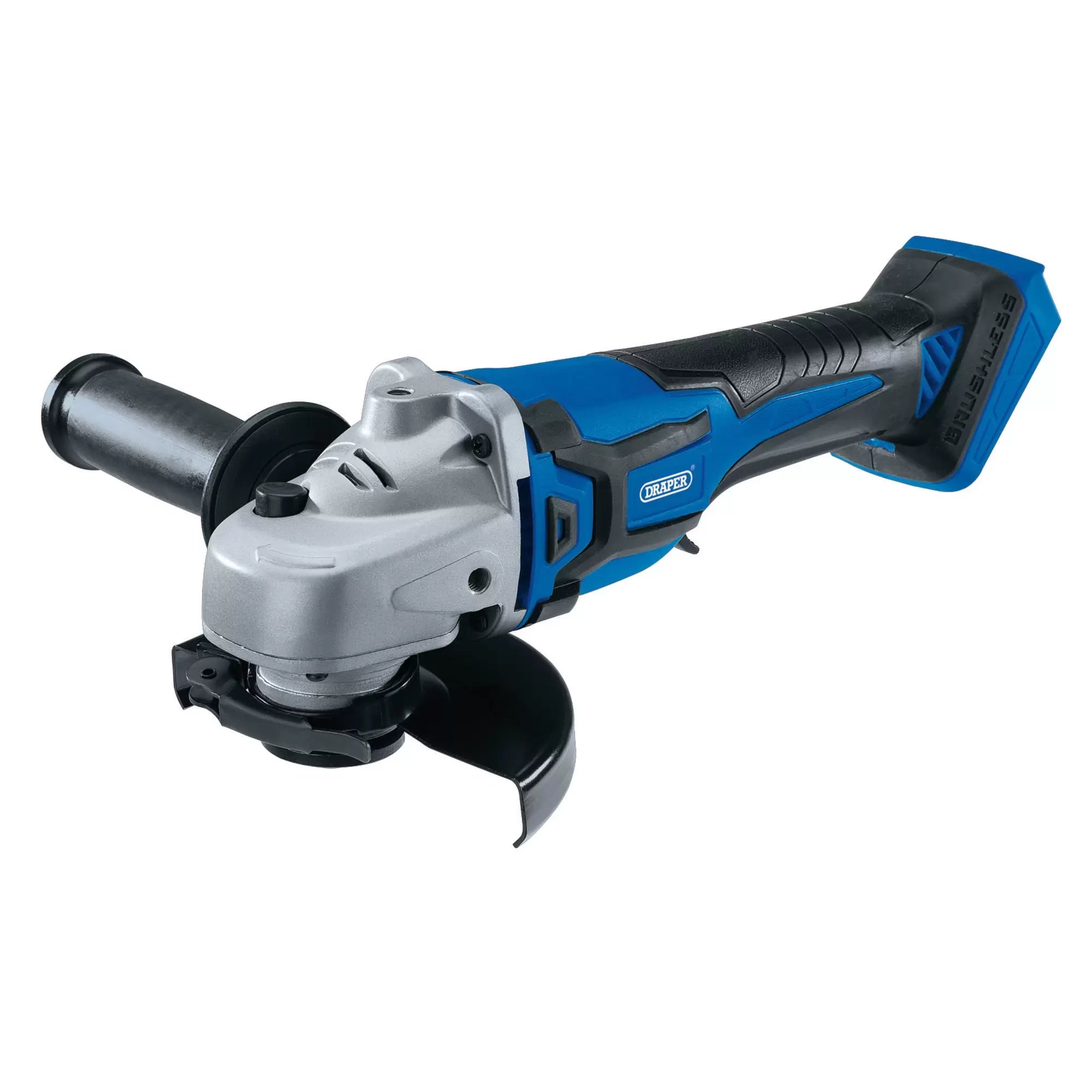 Draper Tools - 55478 - D20 20V Brushless Angle Grinder, 115mm (Sold Bare)