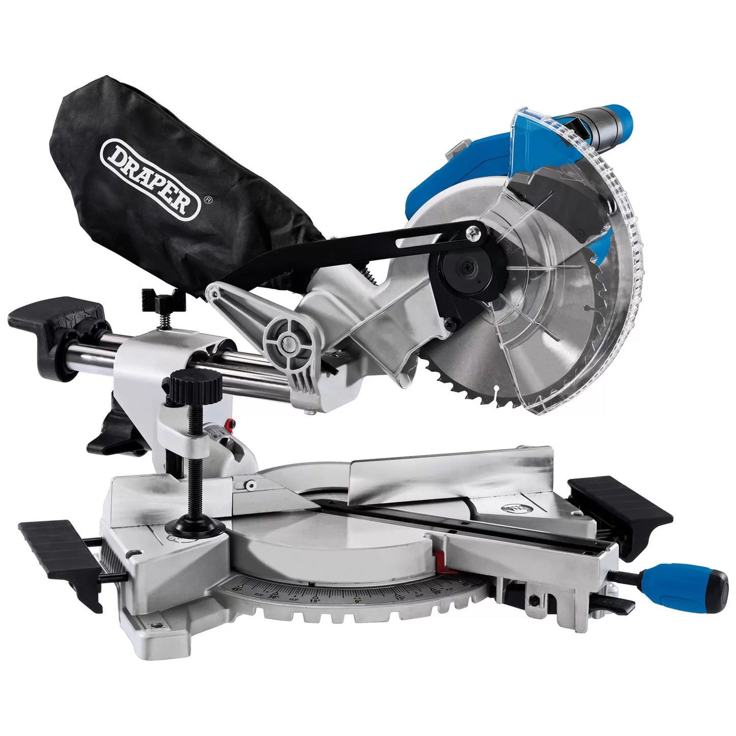Draper Tools - 55588 - D20 20V Brushless Sliding Compound Mitre Saw, 185mm (Sold Bare)