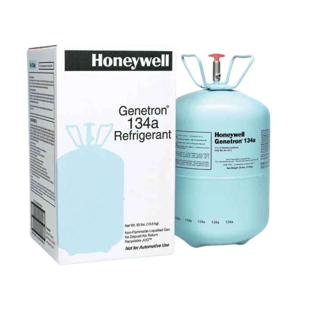 Honeywell R-134a Refrigerant, HFC, 13.6 kg Cylinder, Clean, Moisture-Controlled