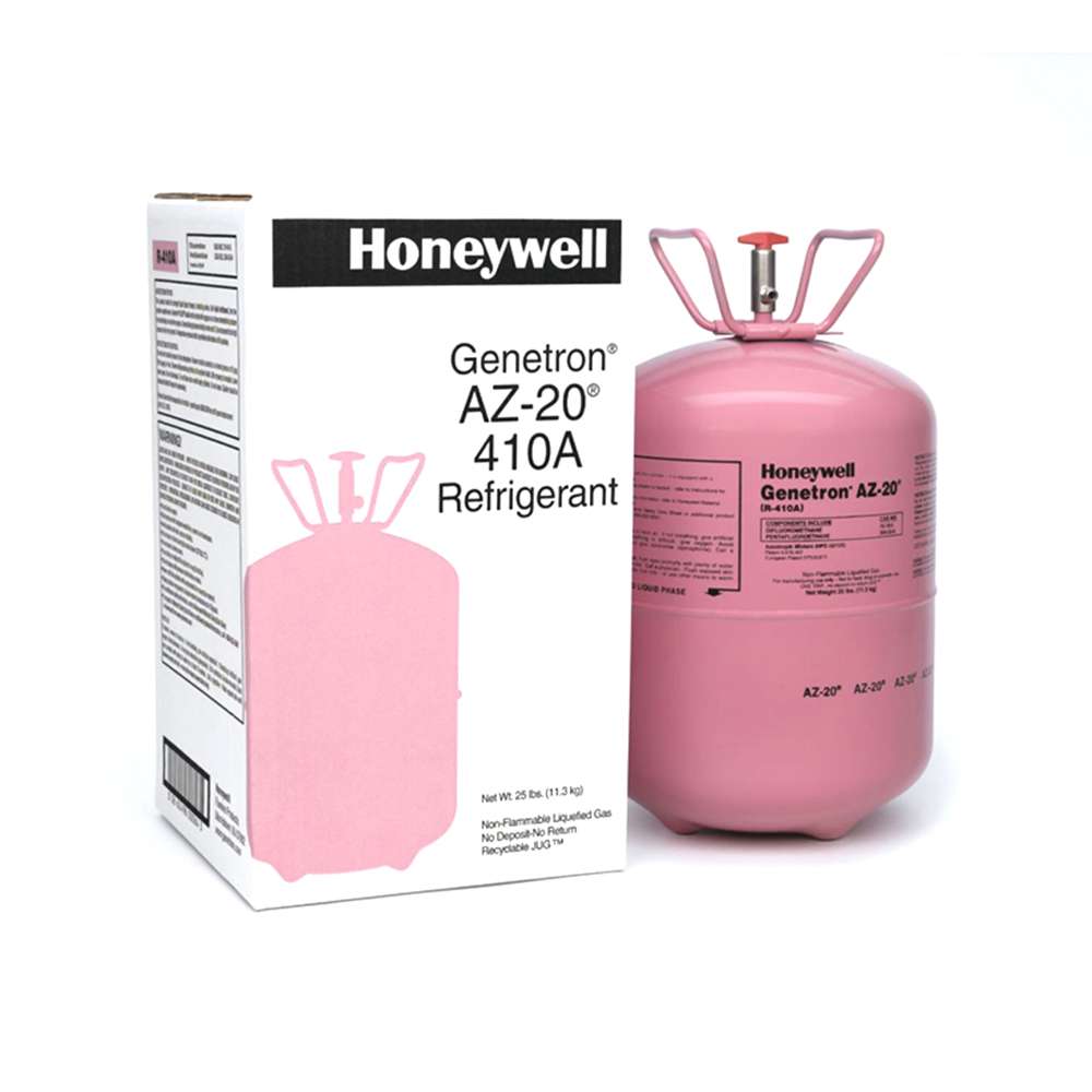Honeywell R-410A Refrigerant, 11.3 kg Cylinder, HFC Blend, Low Glide