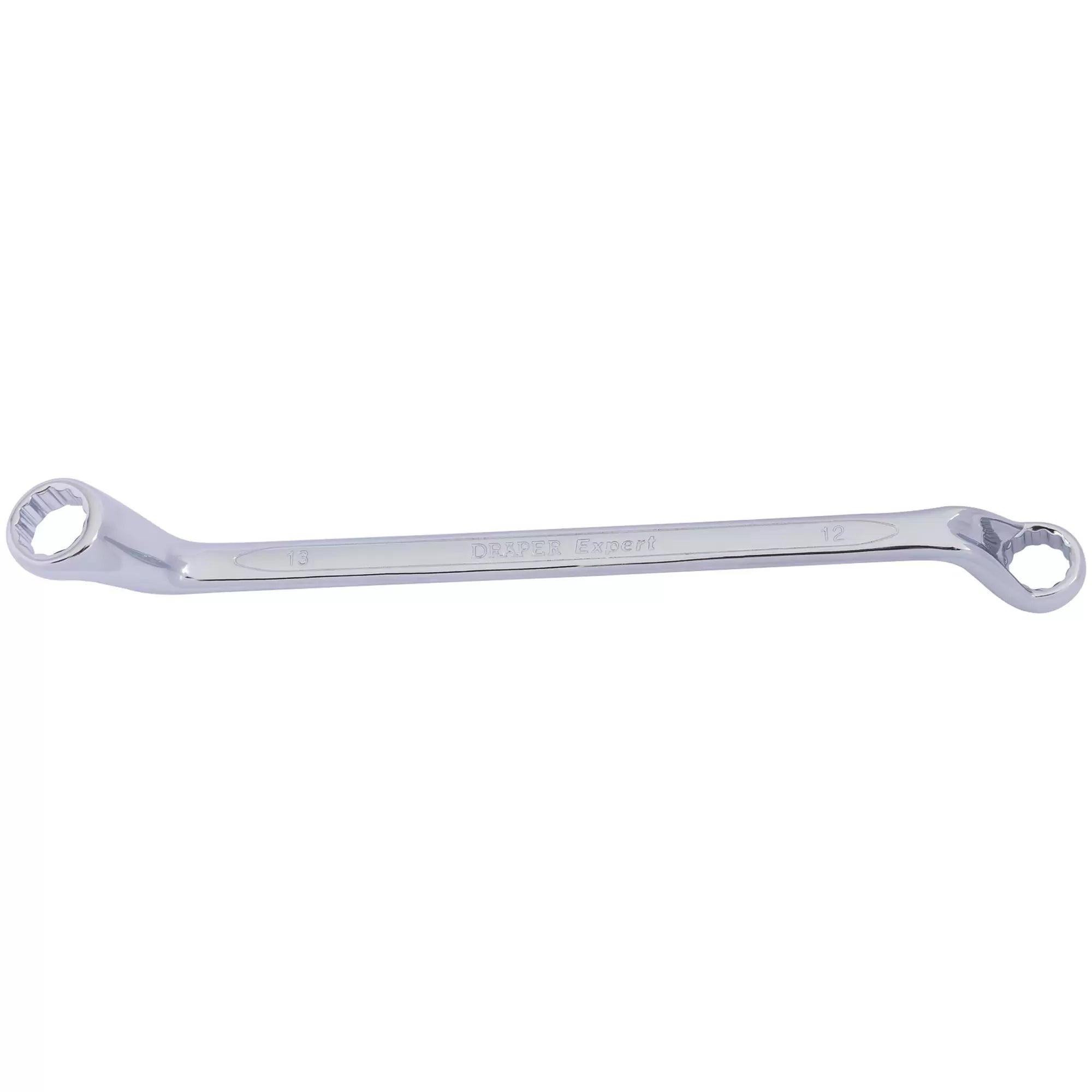 Draper Tools - 55688 - Draper Expert HI-TORQ® Deep Offset Ring Spanner, 12 x 13mm