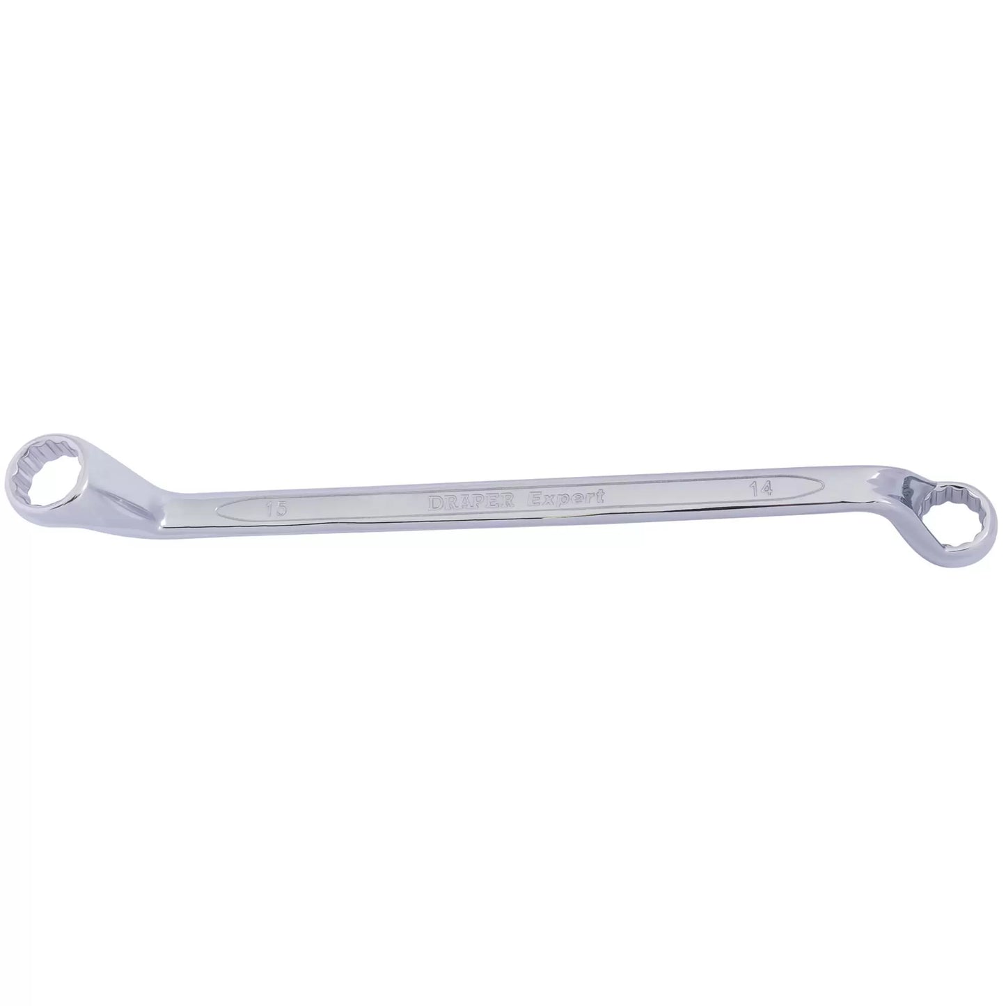 Draper Tools - 55690 - Draper Expert HI-TORQ® Deep Offset Ring Spanner, 14 x 15mm