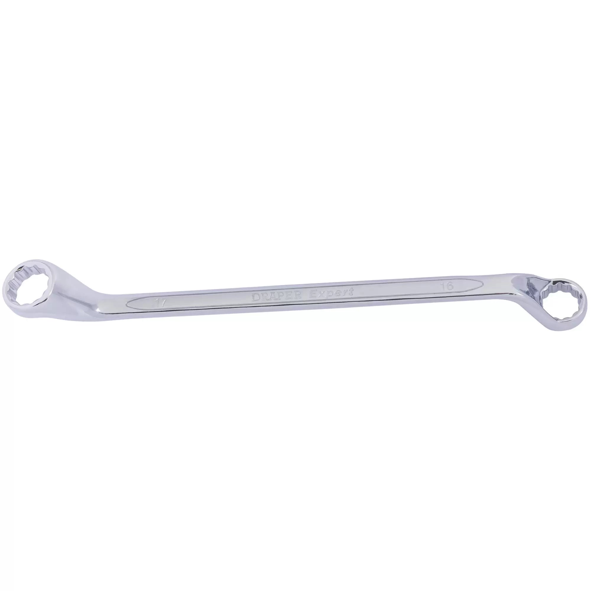 Draper Tools - 55691 - Draper Expert HI-TORQ® Deep Offset Ring Spanner, 16 x 17mm