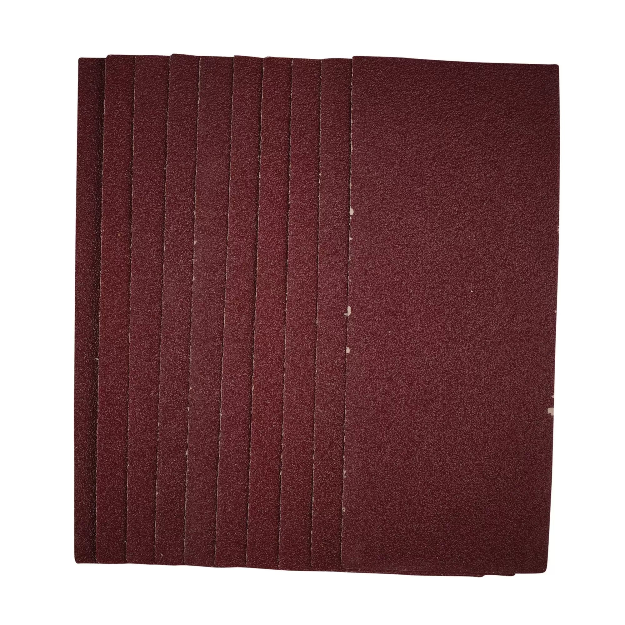 Draper Tools - 55737 - 1/3 Sanding Sheets, 93 x 230mm, 40 Grit (Pack of 10)
