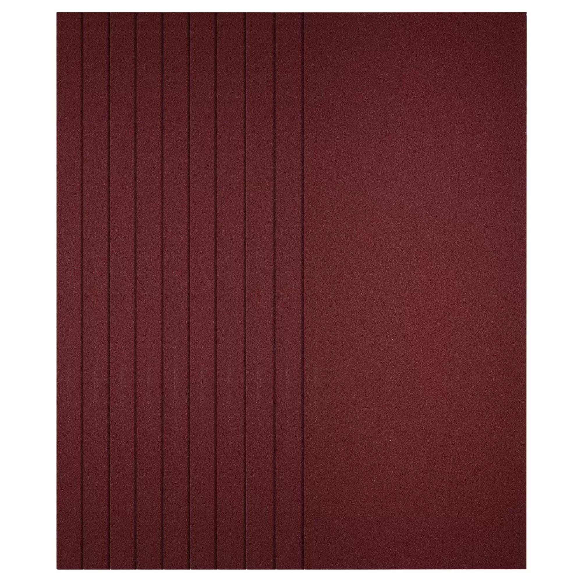 Draper Tools - 55752 - 1/3 Sanding Sheets, 93 x 230mm, 240 Grit (Pack of 10)