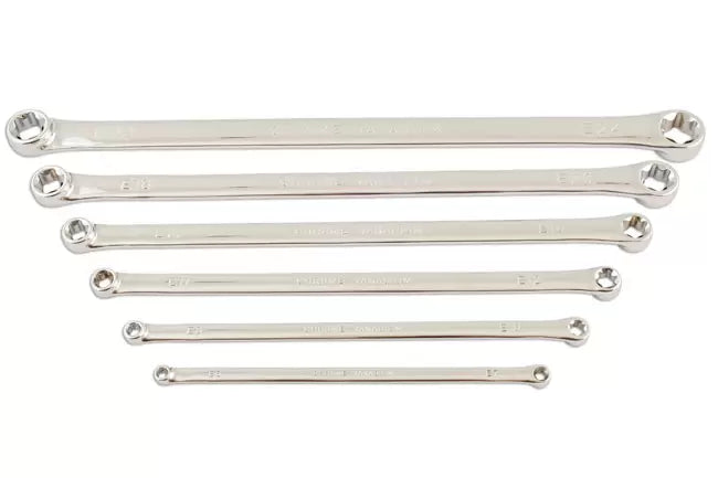 Laser - 5580 - Extra Long Star Ring Spanner Set 6pc