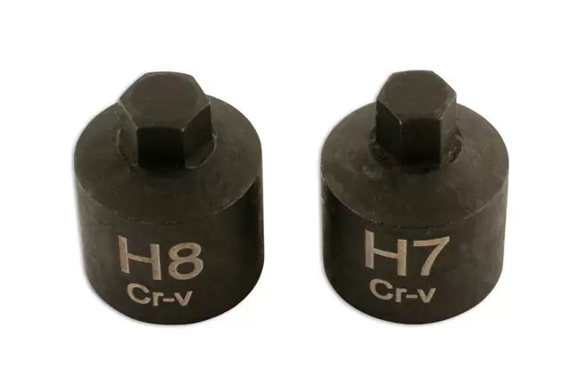 Laser - 5584 - Hex Bit Set 3/8"D 2pc