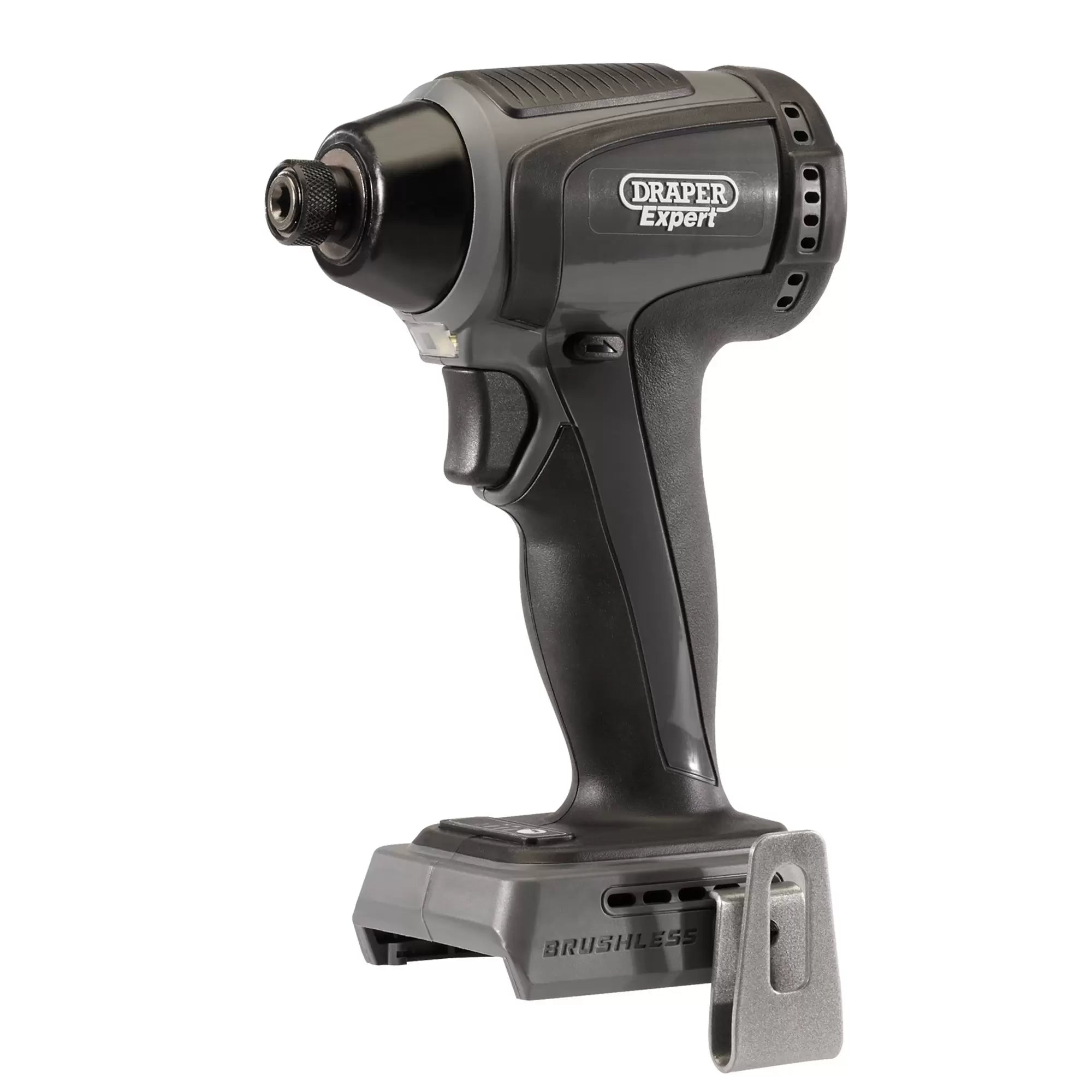 Draper Tools - 55944 - Draper Expert XP20 20V Brushless Impact Driver, 1/4 Hex., 200Nm (Sold Bare)