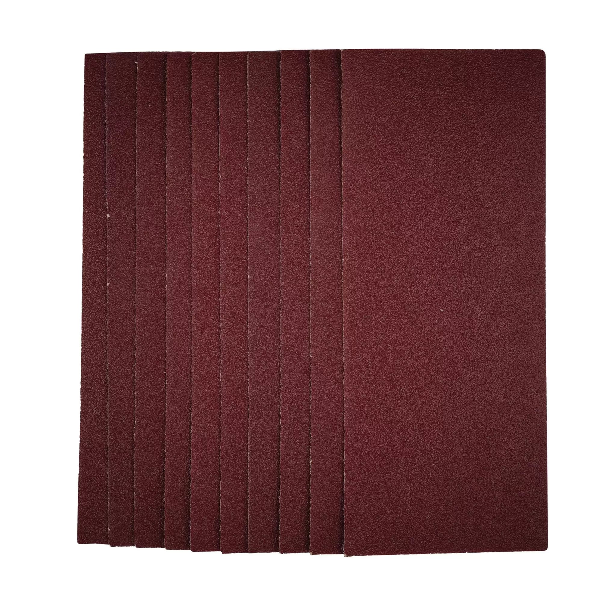 Draper Tools - 55964 - 1/2 Sanding Sheets, 115 x 280mm, 40 Grit (Pack of 10)