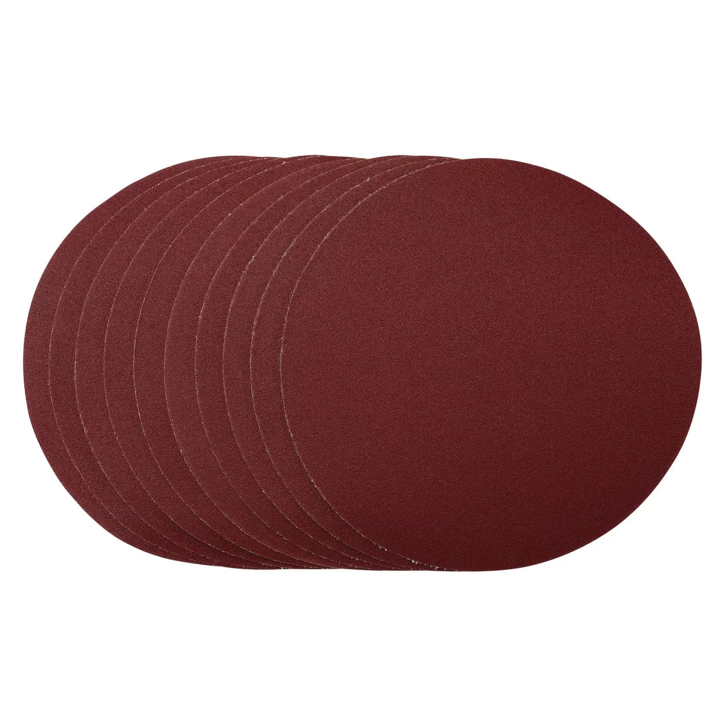 Draper Tools - 56180 - Sanding Discs, 180mm, Hook & Loop, 120 Grit, (Pack of 10)
