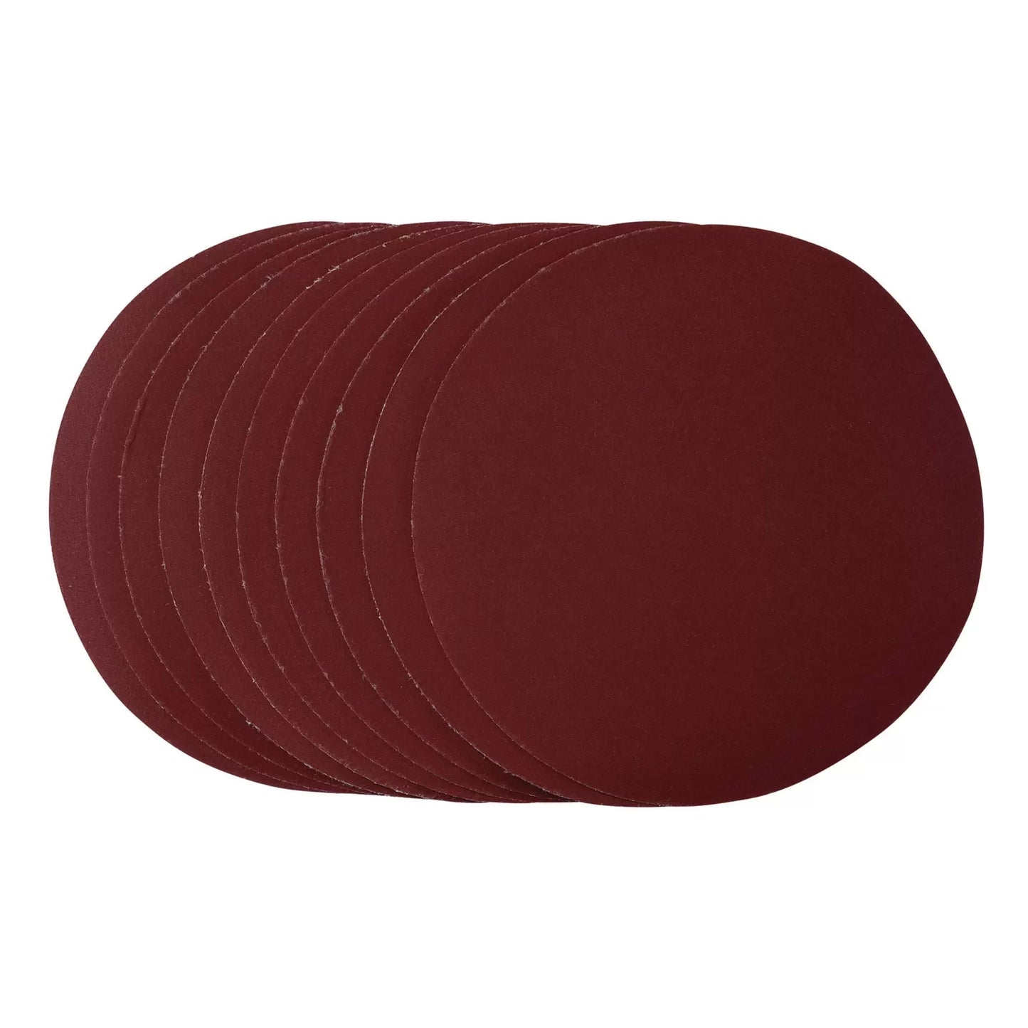 Draper Tools - 56371 - Sanding Discs, 180mm, Hook & Loop, 320 Grit, (Pack of 10)