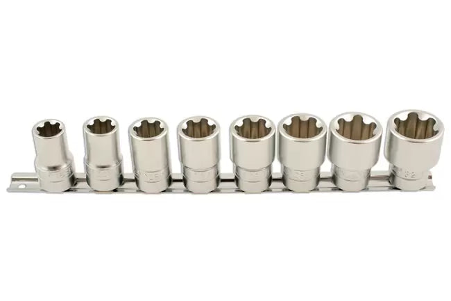 Laser - 5656 - Torx Plus® Socket Set 1/2"D 8pc