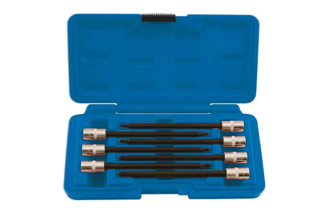 Laser - 5661 - Long Tamperproof Ball End Star Socket Bit Set 1/4"D 7pc