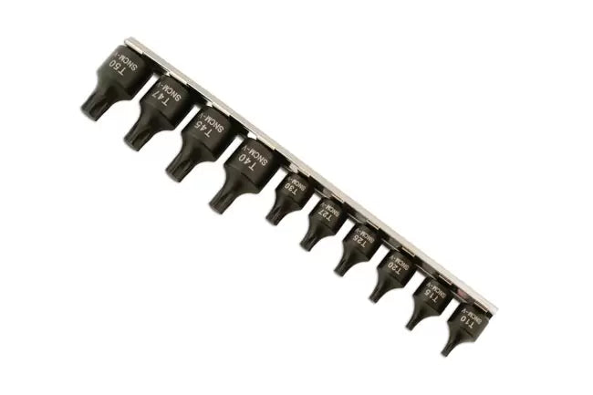 Laser - 5664 - Low Profile Star Socket Bit Set 1/4"D, 3/8"D 10pc
