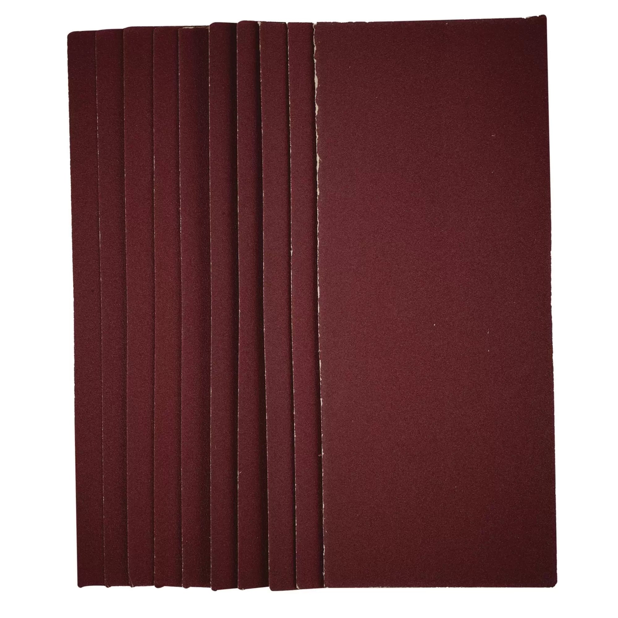 Draper Tools - 57112 - 1/2 Sanding Sheets, 115 x 280mm, 120 Grit (Pack of 10)