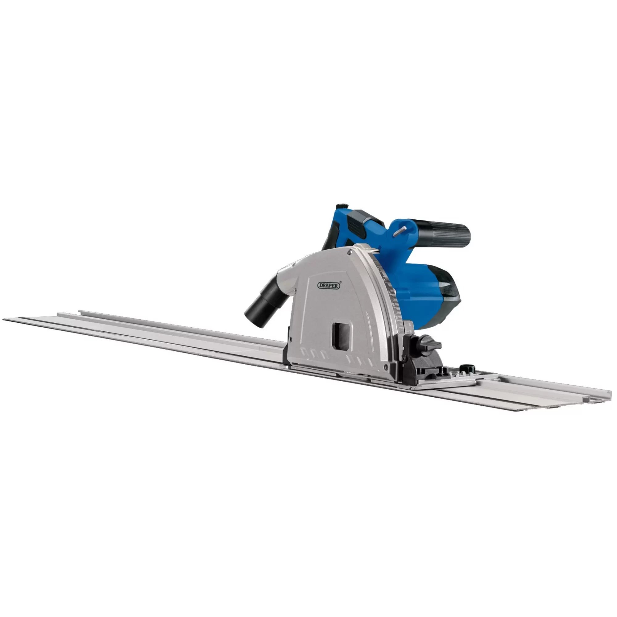 Draper Tools - 57341 - 230V Plunge Saw with Guide Rails, 165mm, 1200W