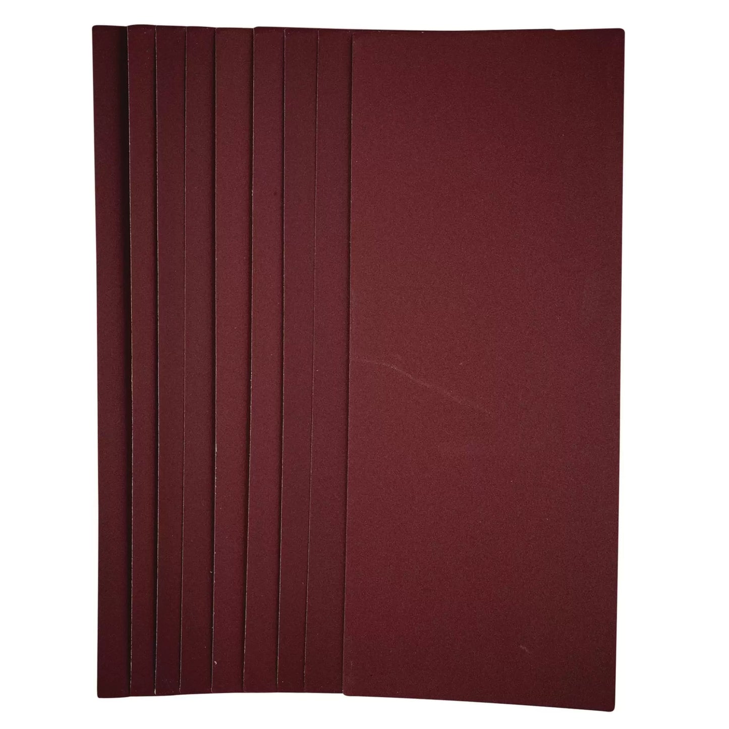 Draper Tools - 57372 - 1/2 Sanding Sheets, 115 x 280mm, 240 Grit (Pack of 10)