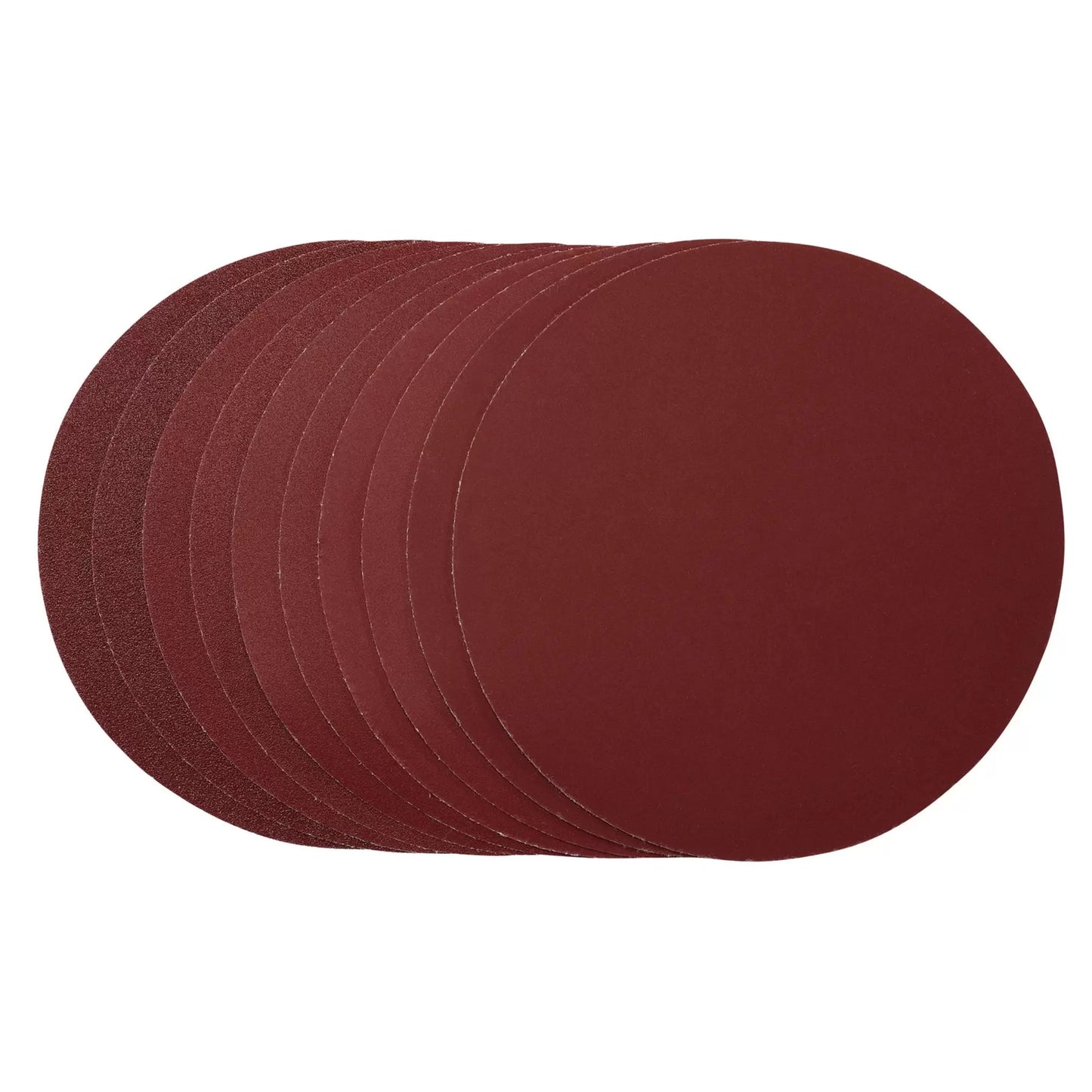 Draper Tools - 58110 - Sanding Discs, 180mm, Hook & Loop, Assorted Grit, (Pack of 10)