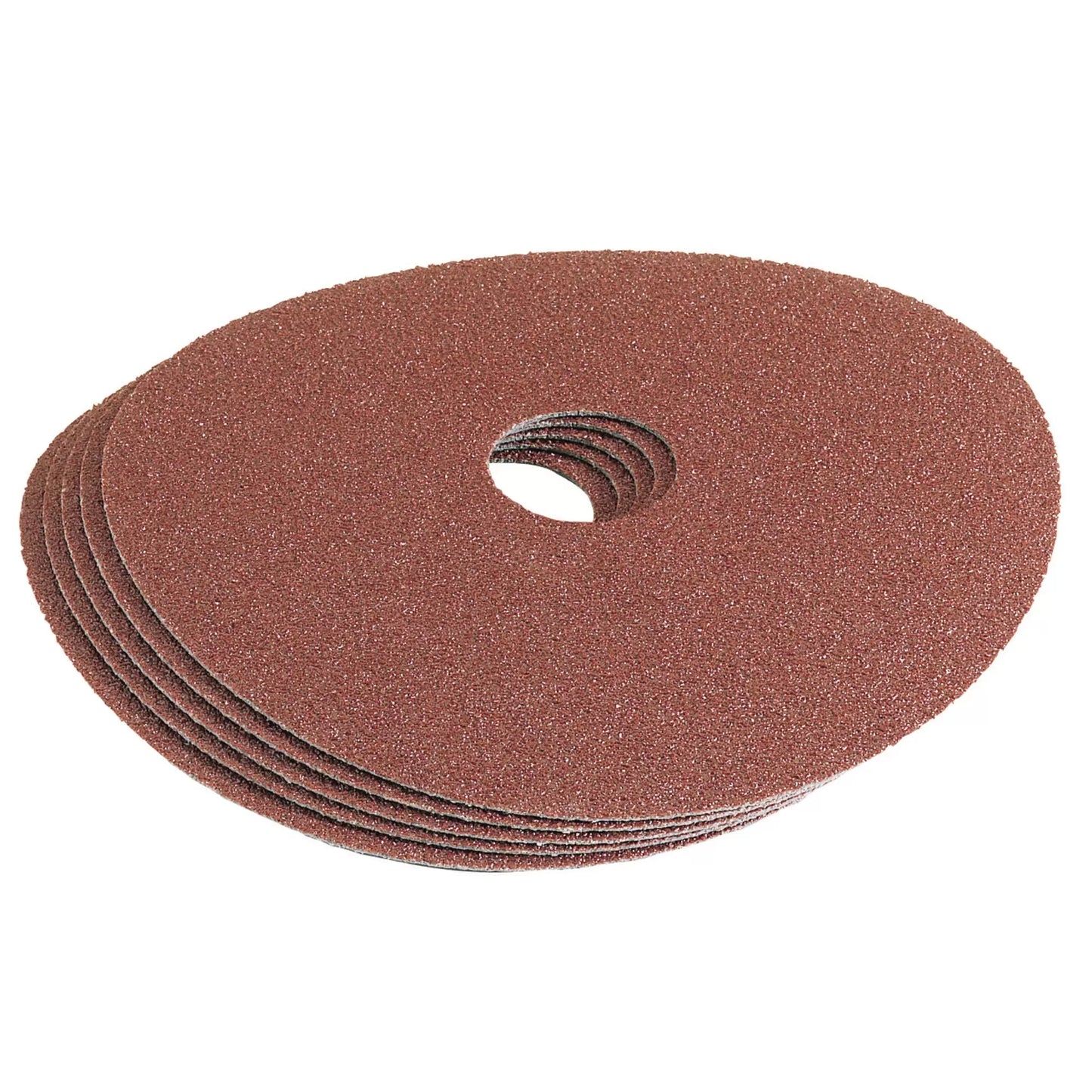 Draper Tools - 58617 - Aluminium Oxide Sanding Disc, 115mm, 60 Grit (Pack of 5)