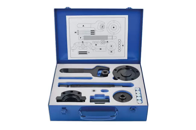 Laser - 5868 - Master Front Wheel Bearing Tool Set - for Ford Transit