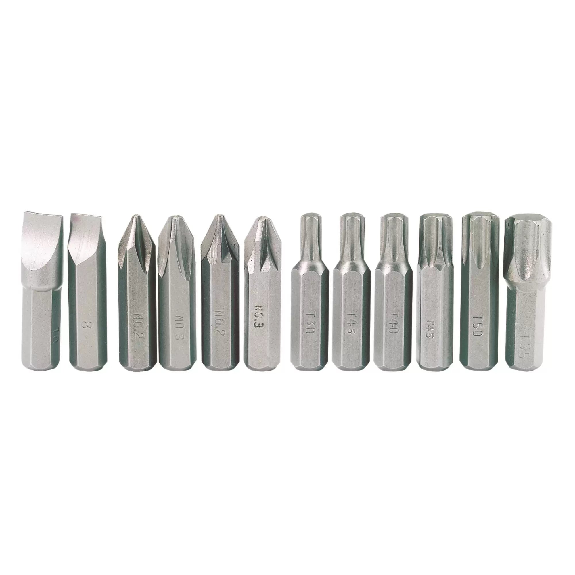 Draper Tools - 59001 - Impact Screwdriver Bit Set (12 Piece)