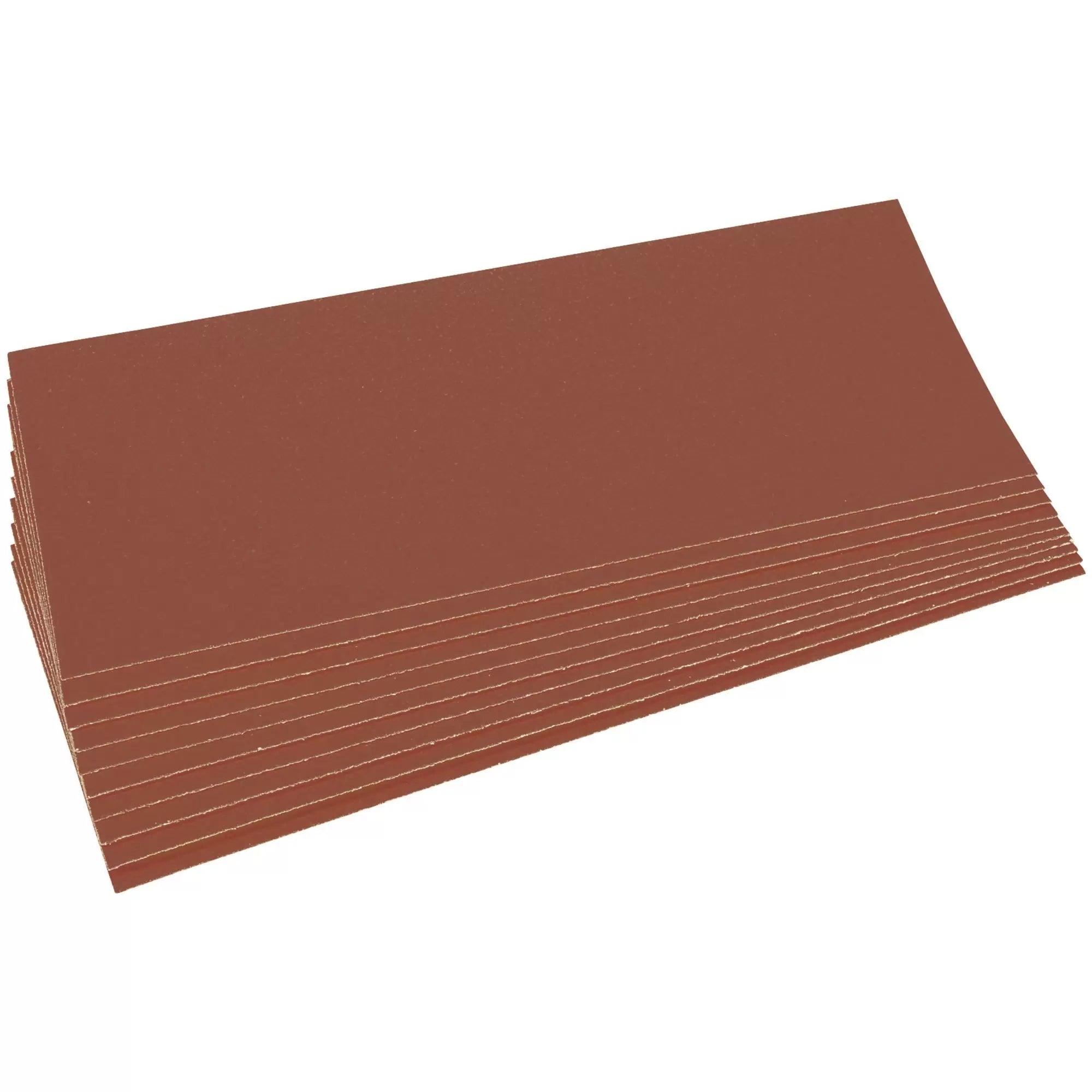 Draper Tools - 59106 - Aluminium Oxide Sanding Sheets, 280 x 115mm, 80 Grit (Pack of 10)