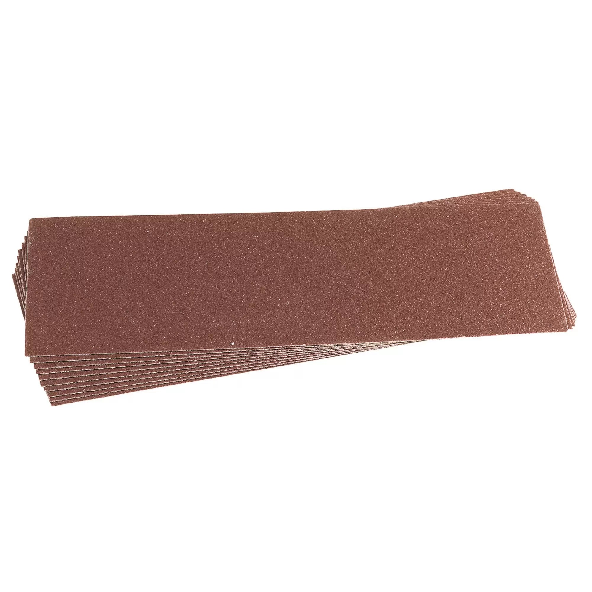 Draper Tools - 59108 - Aluminium Oxide Sanding Sheets, 280 x 115mm, 120 Grit (Pack of 10)