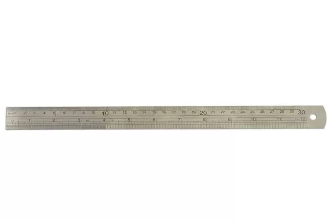Laser - 5911 - Steel Rule 300mm