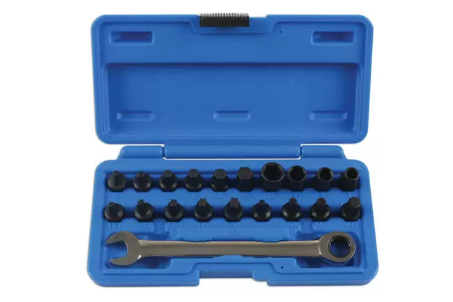Laser - 5914 - Low Profile Bit Set 1/4"D 20pc