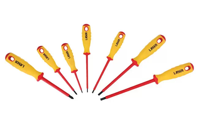 Laser - 5986 - Insulated Screwdriver Set 7pc