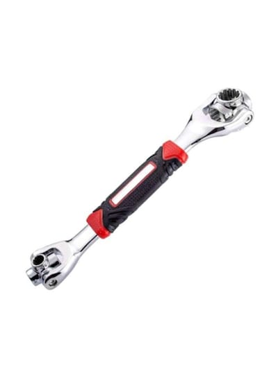Generic 48-In-1 Multipurpose Wrench Tool (Silver/Red/Black)