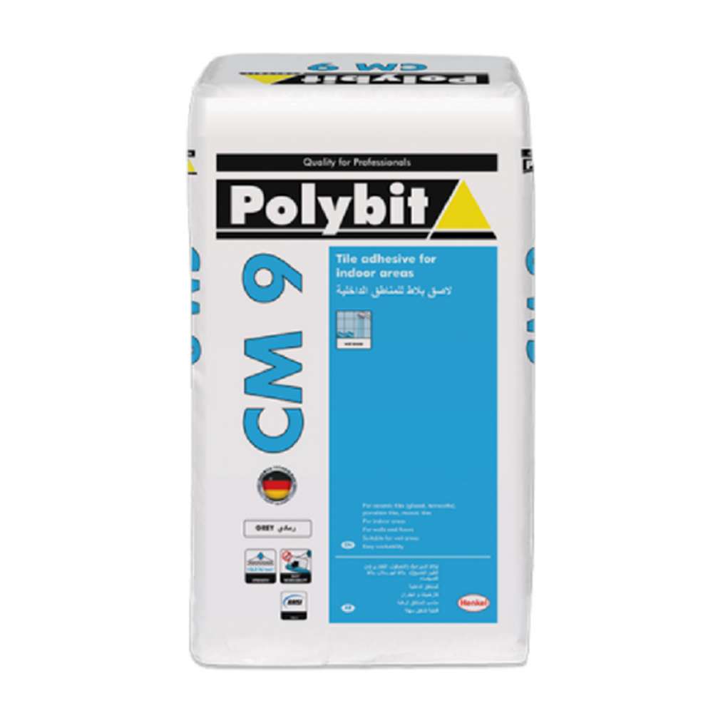 Henkel Polybit CM9 20kg Tile Adhesive - Grey
