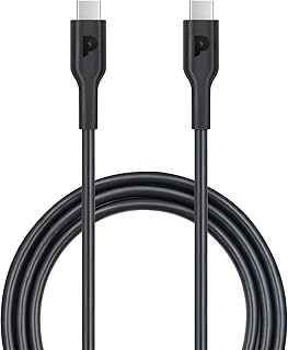 Yato Powerology Type-C to Type-C Cable – 1.2M, PD 100W, Black