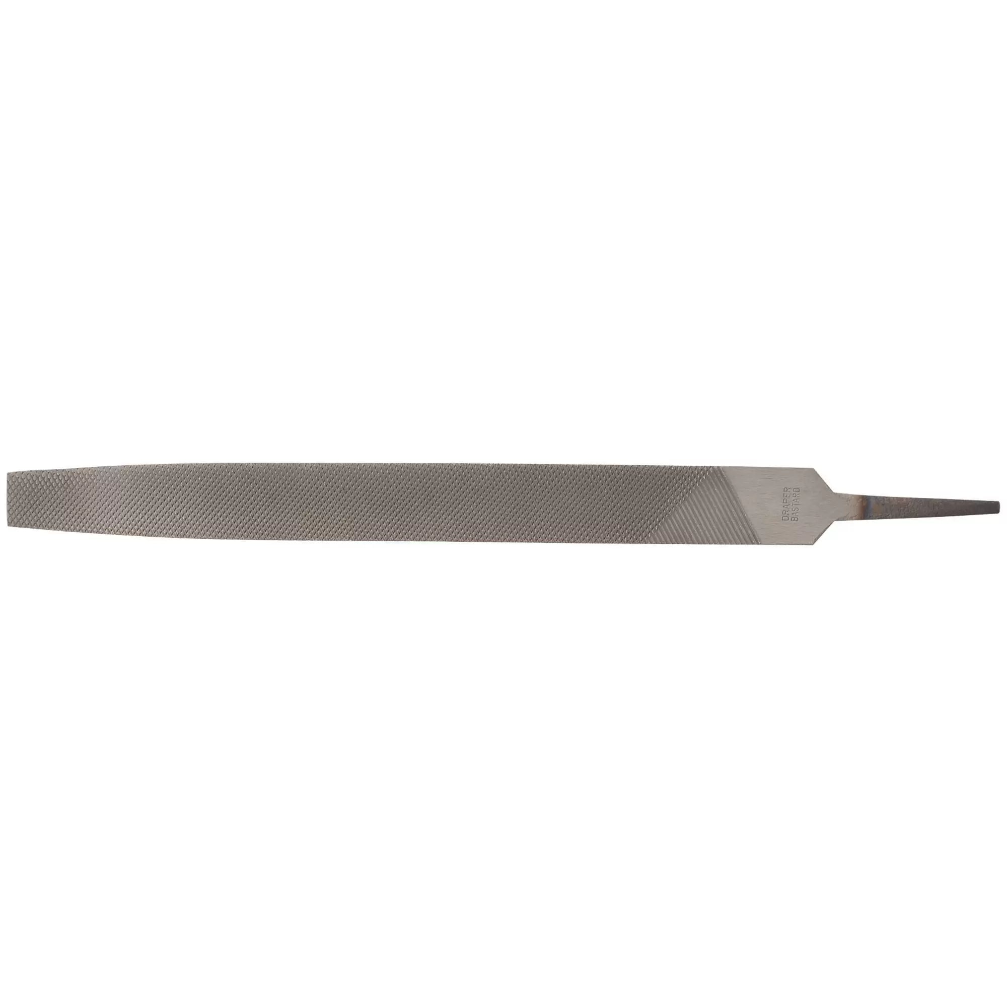 Draper Tools - 60234 - Bastard Cut Flat File, 12 x 250mm