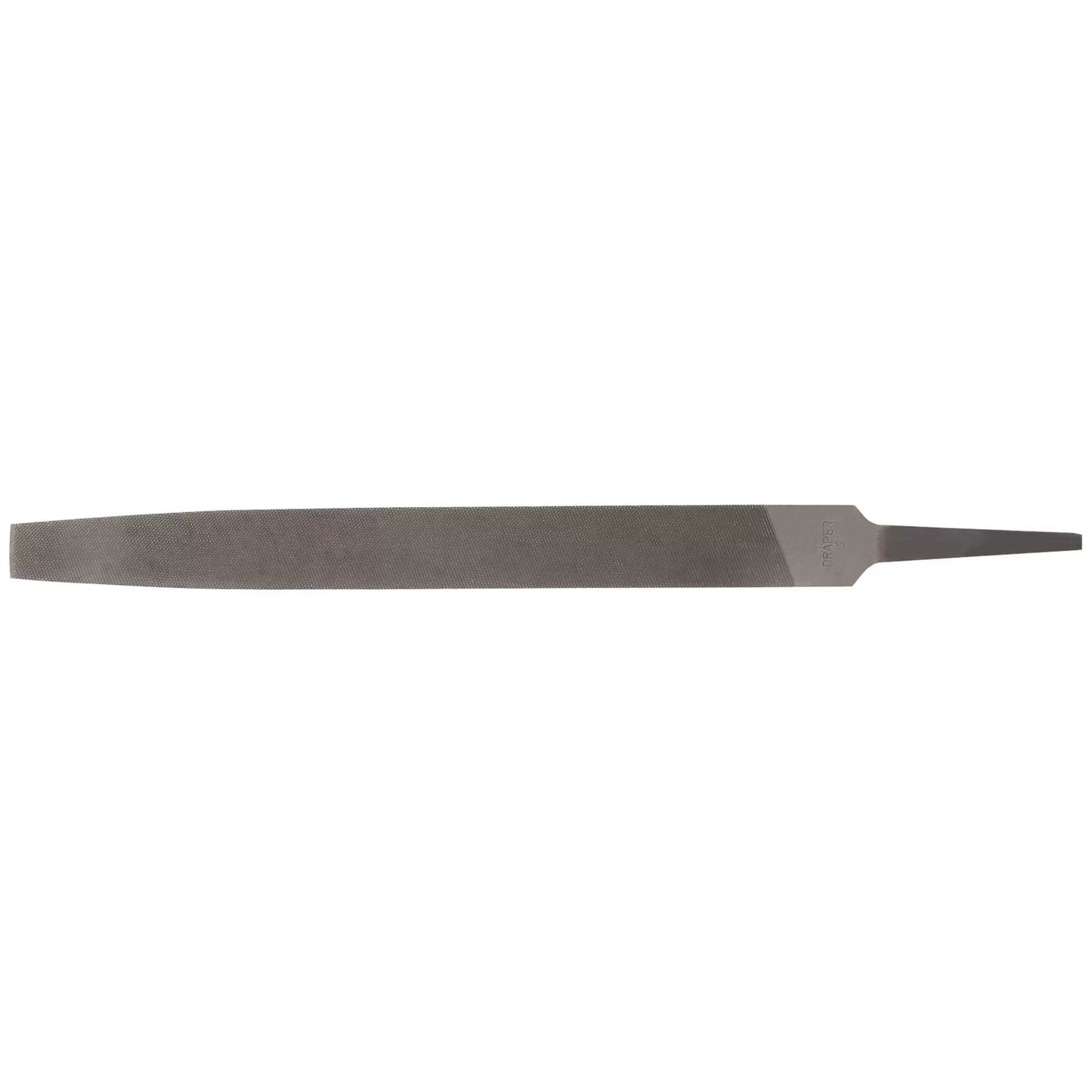 Draper Tools - 60238 - Second Cut Flat File, 12 x 200mm