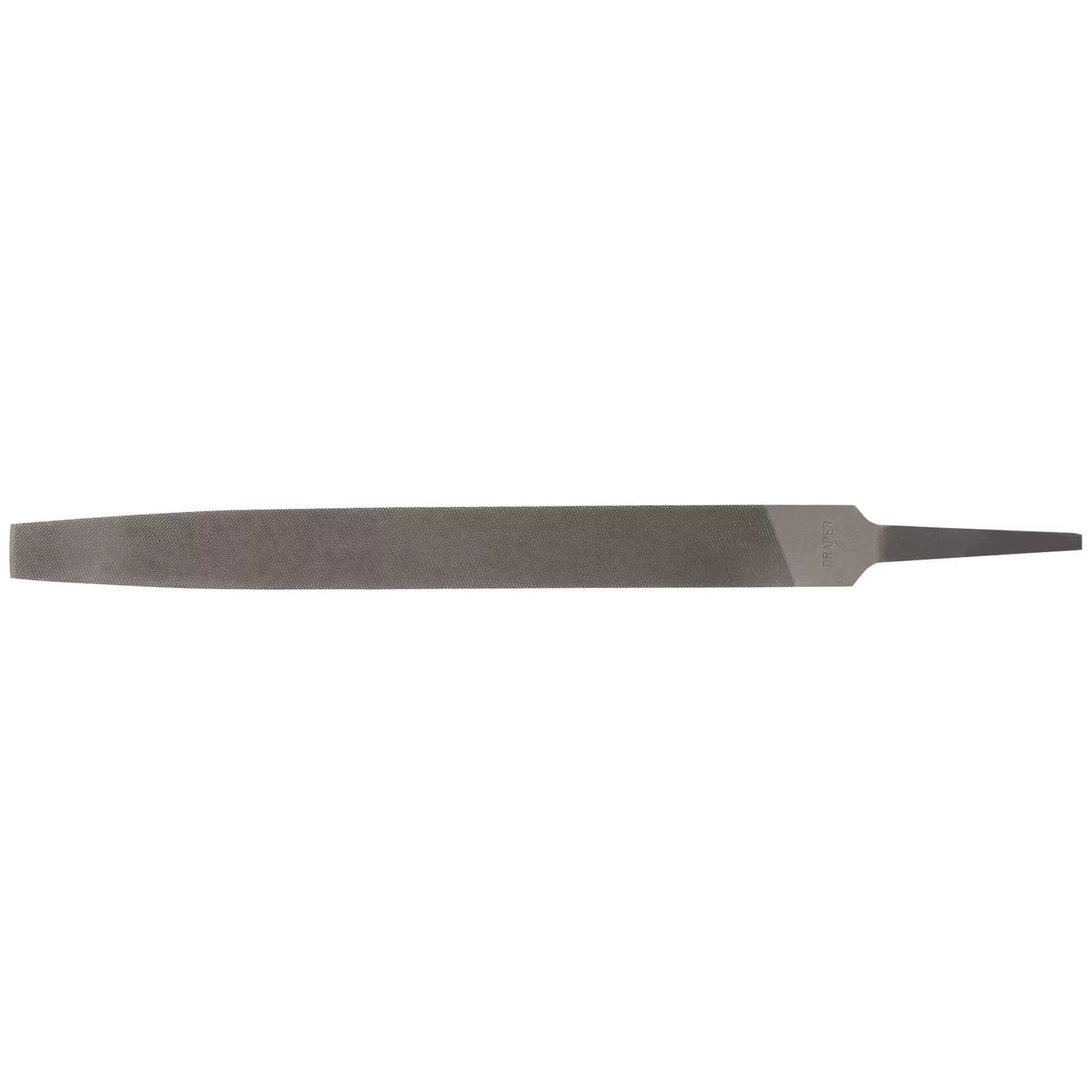 Draper Tools - 60238 - Second Cut Flat File, 12 x 200mm